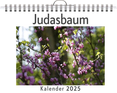 Amelia Wagner: Judasbaum - (Wandkalender 2025, Kalender DIN A4 quer, Monatskalender im Querformat mit Kalendarium, das perfekte Geschenk), Kalender