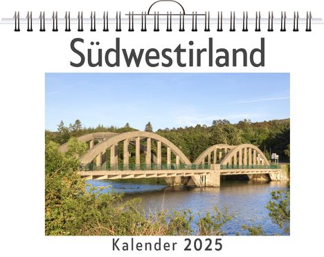 Theo Wolf: Südwestirland - (Wandkalender 2025, Kalender DIN A4 quer, Monatskalender im Querformat mit Kalendarium, das perfekte Geschenk), Kalender