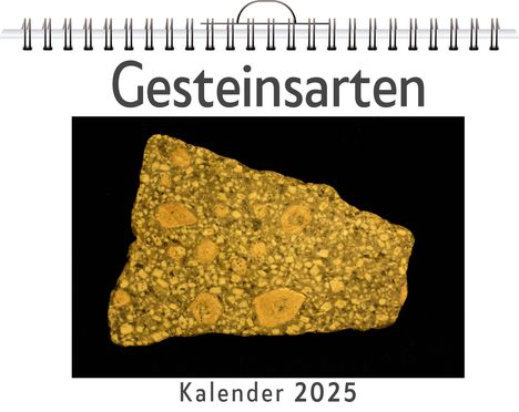 Emil Friedrich: Gesteinsarten, Kalender