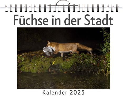 Felix Krause: Füchse in der Stadt, Kalender