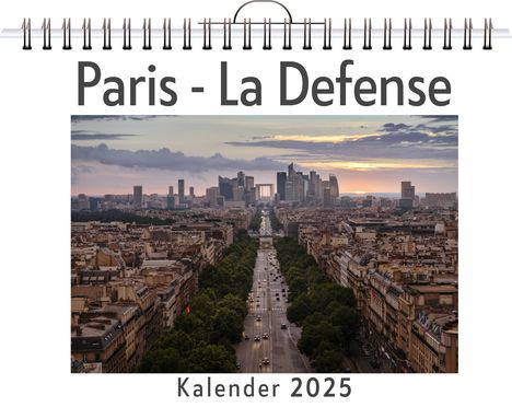 Anton Krüger: Paris - La Defense, Kalender