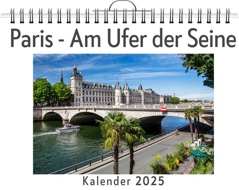 Marie Meyer: Paris - Am Ufer der Seine, Kalender