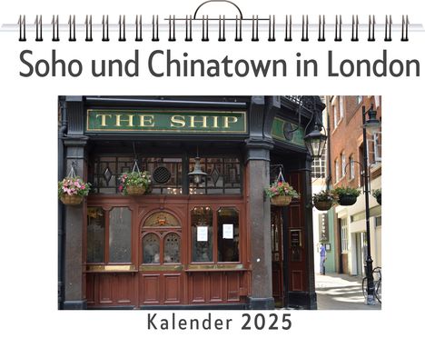 Laura Friedrich: Soho und Chinatown in London, Kalender