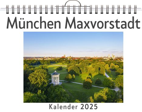 Tim Huber: München Maxvorstadt, Kalender