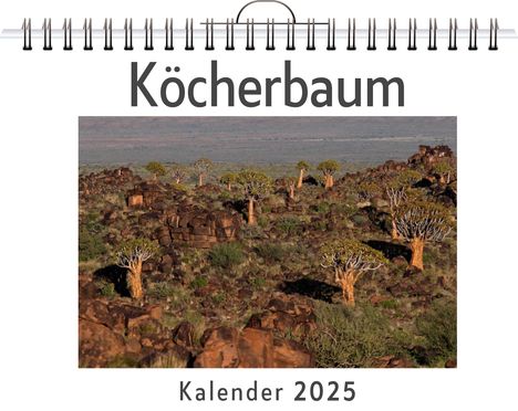 Oliver Schäfer: Köcherbaum, Kalender