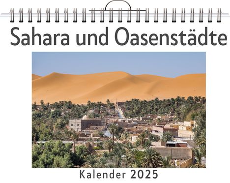 Linus Hartmann: Sahara und Oasenstädte, Kalender