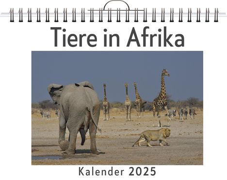 Emma Hoffmann: Tiere in Afrika, Kalender