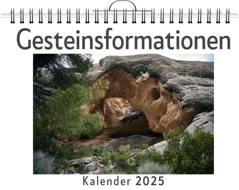 Isabella Fuchs: Gesteinsformationen, Kalender