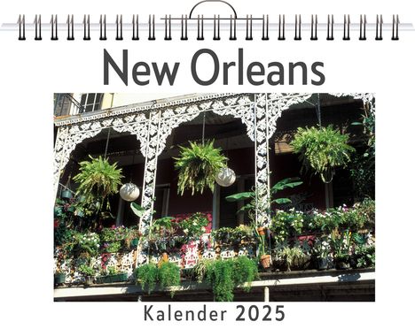 Max Huber: New Orleans, Kalender