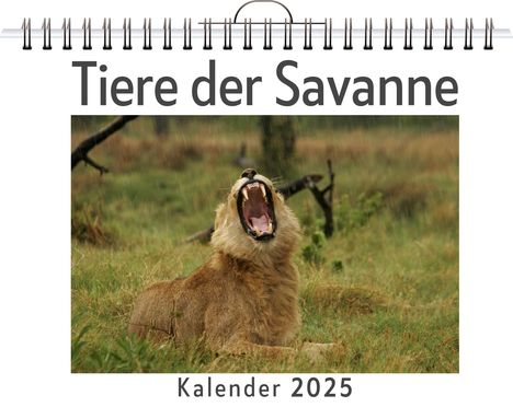 Tim Müller: Tiere der Savanne, Kalender