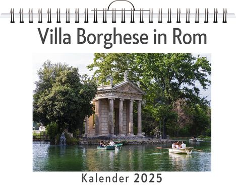 Emilia Hoffmann: Villa Borghese in Rom, Kalender