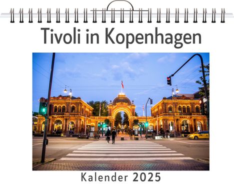 Emma Herrmann: Tivoli in Kopenhagen, Kalender