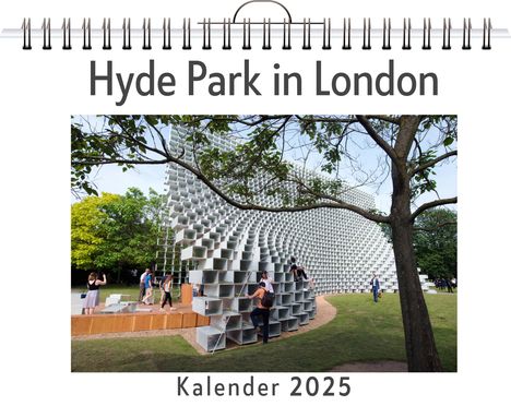 Ben Scholz: Hyde Park in London, Kalender