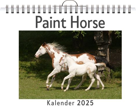 Matteo Kaiser: Paint Horse, Kalender