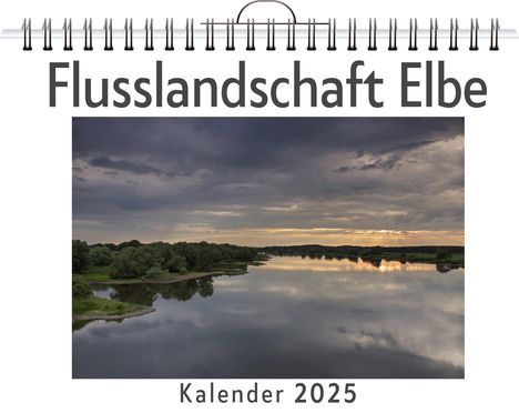 Ava Kaiser: Flusslandschaft Elbe, Kalender