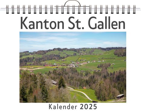 Leon Weber: Kanton St. Gallen, Kalender