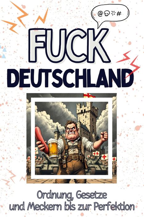 Luca Möller: Fuck Deutschland, Buch