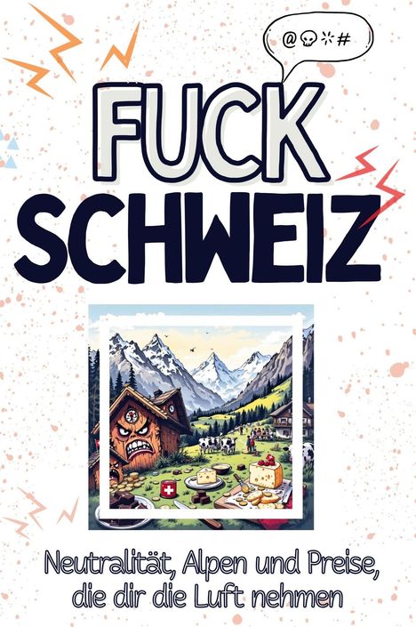 Sarah Lange: Fuck Schweiz, Buch