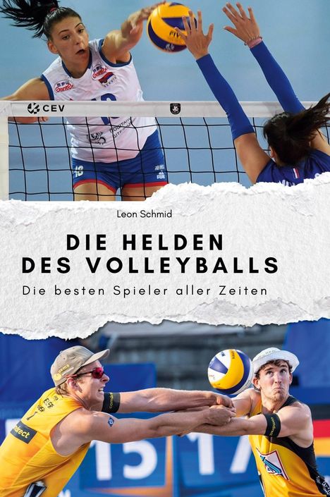 Leon Schmid: Die Helden des Volleyballs, Buch