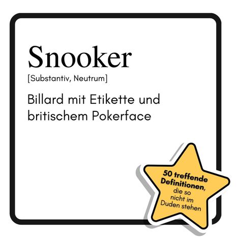 David Lange: Snooker, Buch
