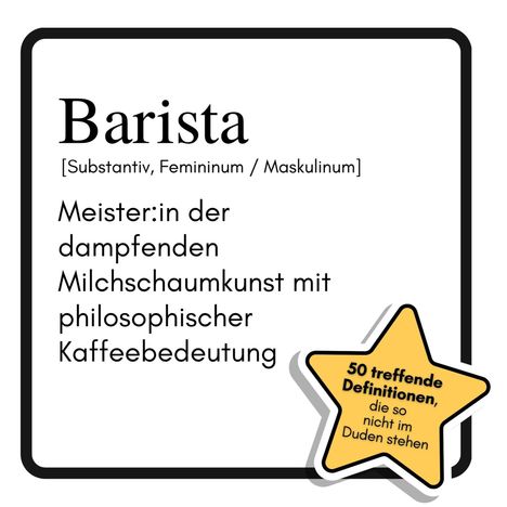 Matteo Scholz: Barista, Buch