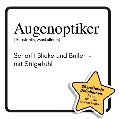 Emil Friedrich: Augenoptiker, Buch