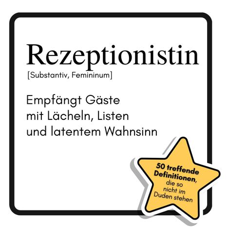 Clara Schröder: Rezeptionistin, Buch