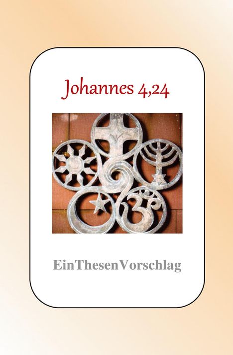 Uwe Gehlert: Johannes 4,24, Buch