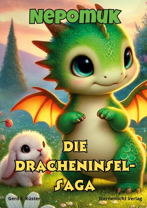 Gerd E. Küster: Nepomuk - Die Dracheninsel-Saga, Buch