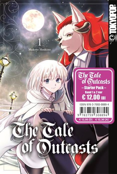 Makoto Hoshino: The Tale of Outcasts Starter Pack, Buch