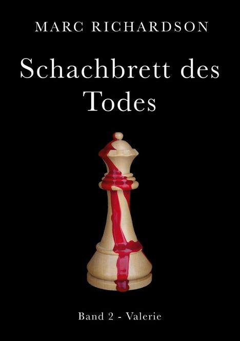 Marc Richardson: Schachbrett des Todes, Buch