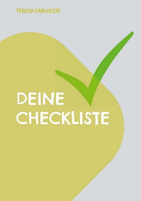 Teresa Carluccio: Deine Checkliste, Buch