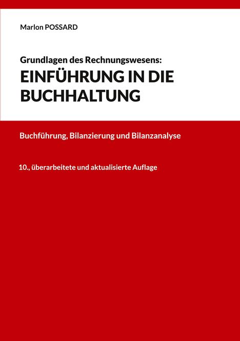 Marlon Possard: Grundlagen des Rechnungswesens: Einführung in die Buchhaltung, Buch