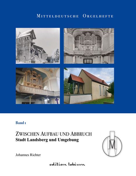 Johannes Richter: Mitteldeutsche Orgelhefte, Buch