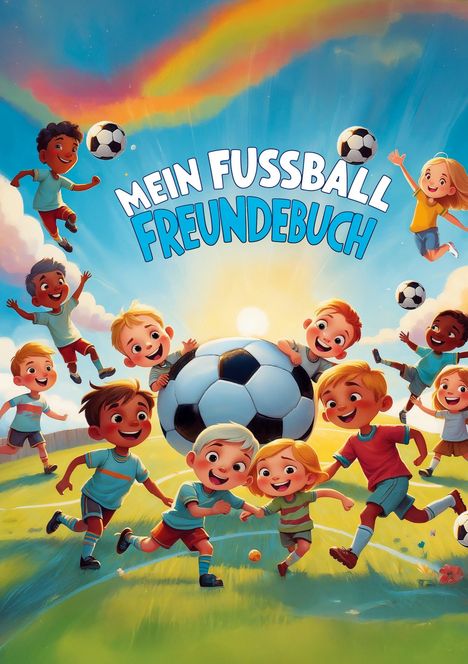 Lars Weisskopf: Mein Fussball Freundebuch, Buch