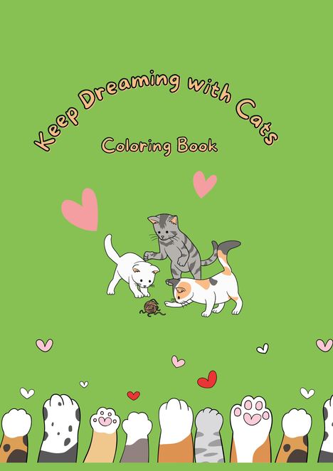 Marianne Bröder: Keep Dreaming with Cats, Buch