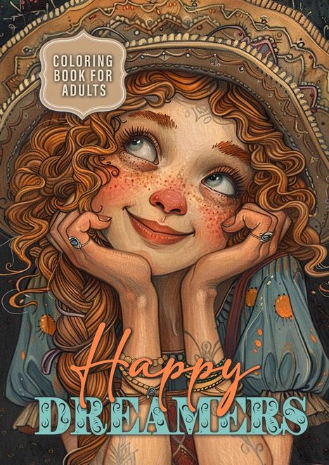 Monsoon Publishing: Happy Dreamers Coloring Book for Adults, Buch