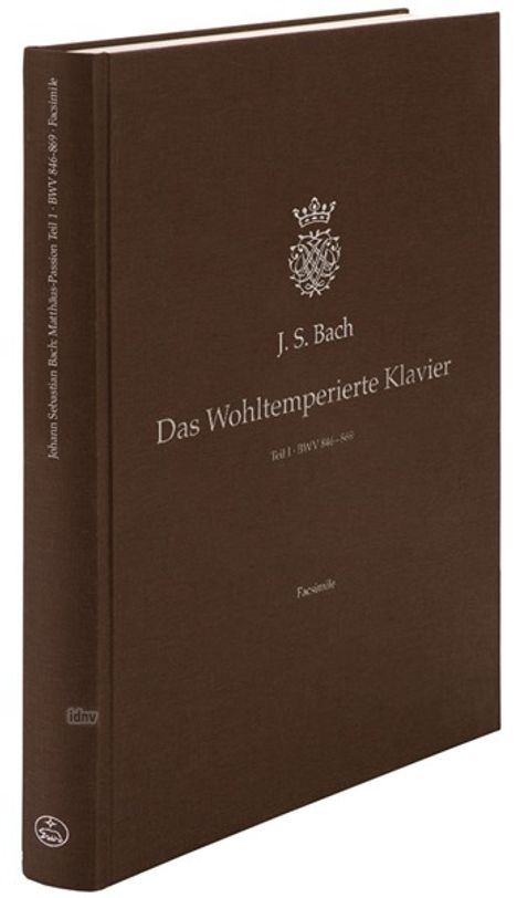 Johann Sebastian Bach: Das Wohltemperierte Klavier I BWV 846-869, Noten