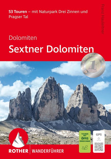 Franz Hauleitner: Dolomiten - Sextner Dolomiten, Rother Wanderführer, Buch