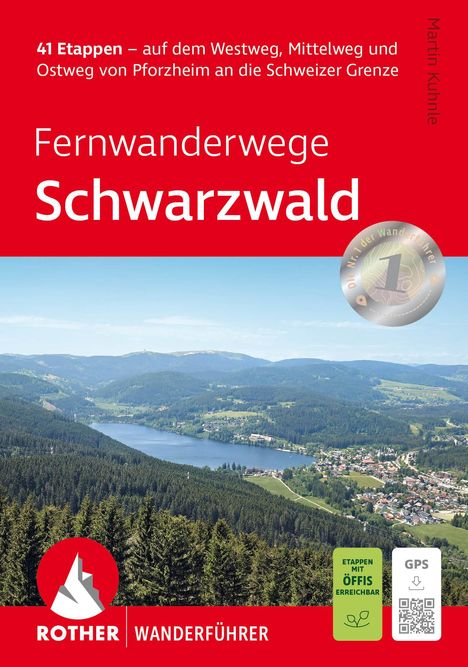 Martin Kuhnle: Fernwanderwege Schwarzwald, Buch