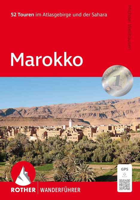 Michael Wellhausen: Marokko, Rother Wanderführer, Buch