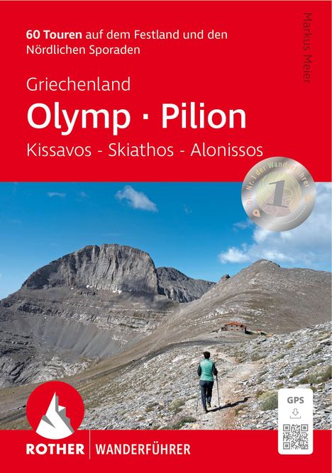 Markus Meier: Griechenland: Olymp - Pilion. Kissavos, Skiathos, Alonnisos, Buch