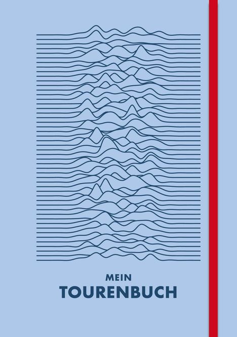 Mein Tourenbuch (Farbe: blau), Buch