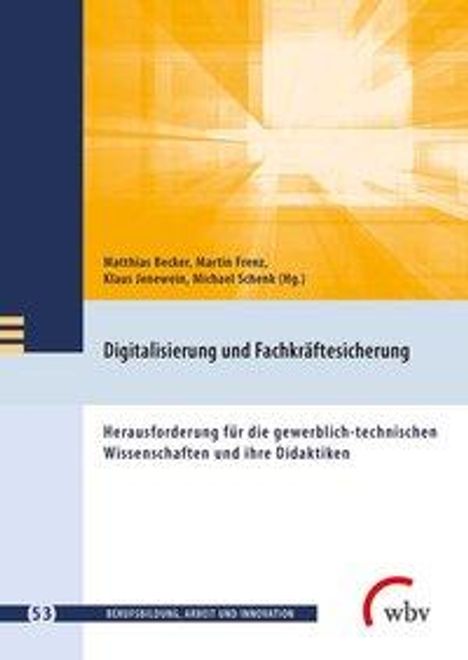 Digitalisierung und Fachkräftesicherung, Buch
