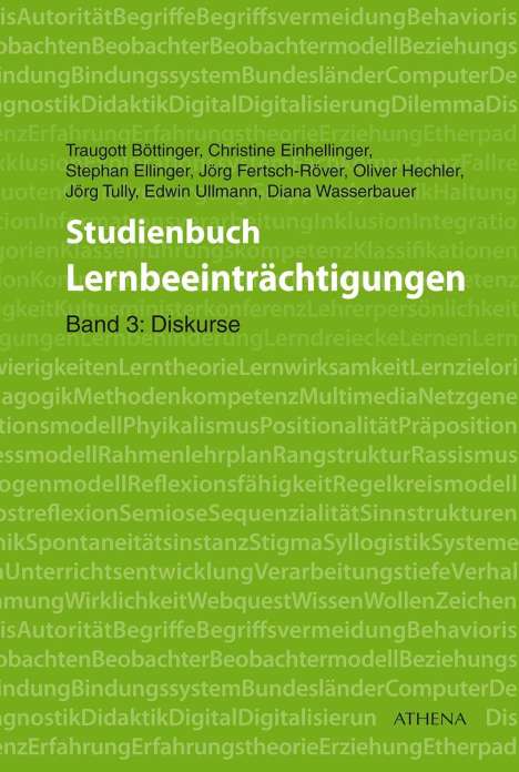 Traugott Böttinger: Studienbuch Lernbeeinträchtigungen, Buch