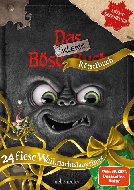 Magnus Myst: Das kleine Böse Rätselbuch - 24 fiese Weihnachtslabyrinthe: Weihnachtlicher Rätselspaß ab 8 Jahren für alle Fans der Spiegel-Bestseller-Reihe "Das kleine Böse Buch", Buch