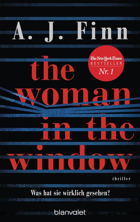 A. J. Finn: The Woman in the Window - Was hat sie wirklich gesehen?, Buch