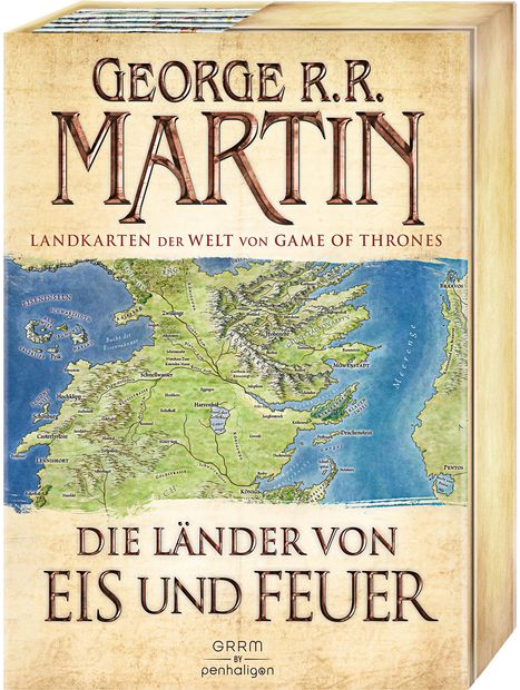 George R. R. Martin: Die Länder von Eis und Feuer, Buch