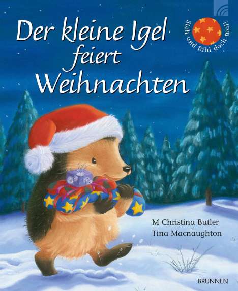 M. Christina Butler: Der kleine Igel feiert Weihnachten, Buch