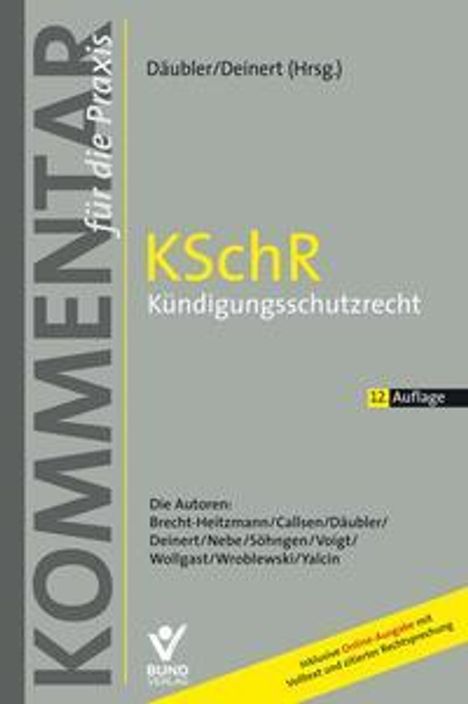 KSchR - Kündigungsschutzrecht, Buch